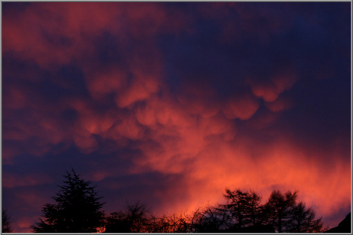 Mammatuswolken