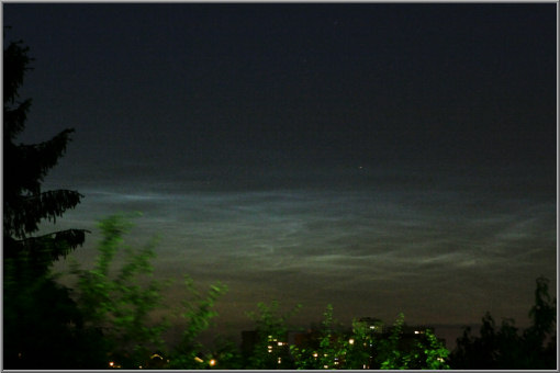 Nachleuchtende Wolken (NLC)