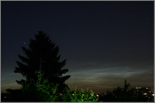 Nachleuchtende Wolken (NLC)