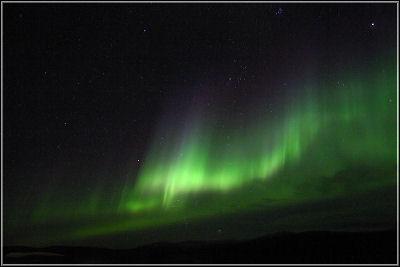 Polarlicht im 'Stier'