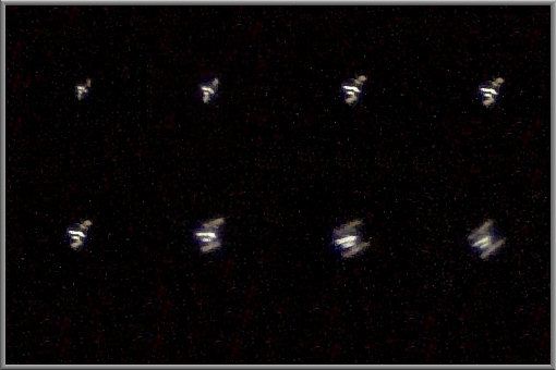 ISS mit Spiegelreflex