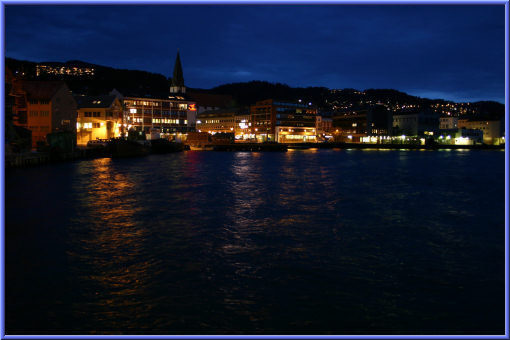 Blaue Stunde in Molde