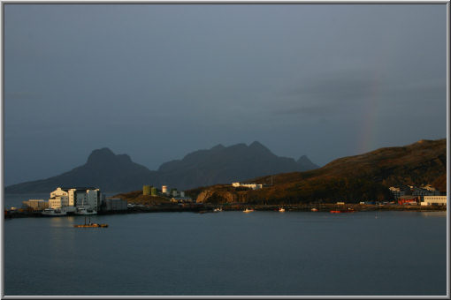 Ausfahrt aus Bodø