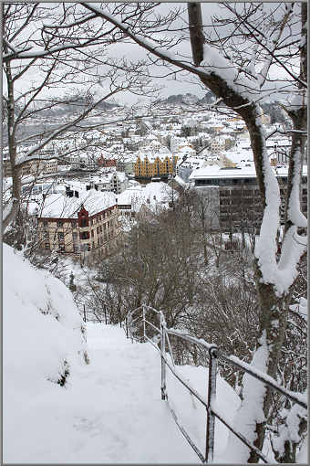 Winterliches Ålesund
