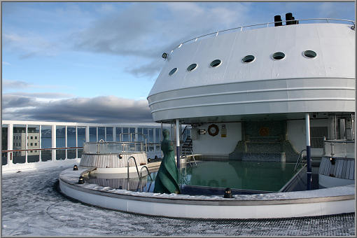 Schwimmbad der 'Finnmarken'