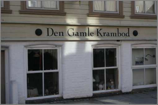 Alter Kolonialwarenladen in Trondheim