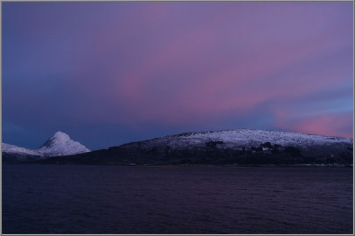 Morgenanbruch bei Nesna
