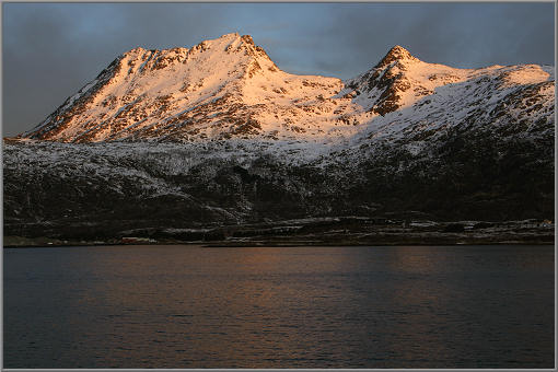 Sonnenaufgang auf See