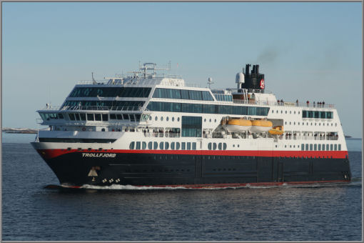 Die 'Trollfjord'