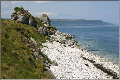 Westküste vor Antrim, Nordirland