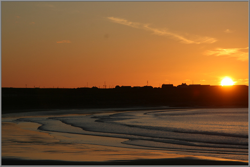 Sonnenuntergang über der Tullagh Bay