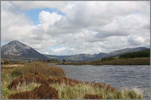 Die Derryveagh Mountains