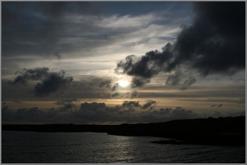 Abends am Strand bei Rosbeg