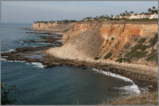Die Küste von Palos Verdes