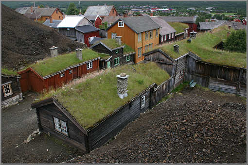 Alte Bergbaustadt Rorøs