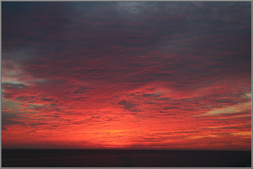 Abendrot überm Skagerrak