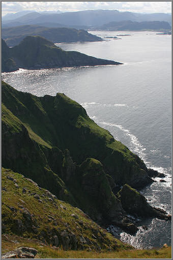 Blick von derSüdwestküste von Runde