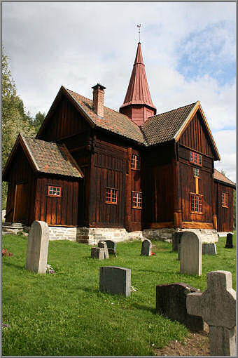 Stabkirche von Rollag