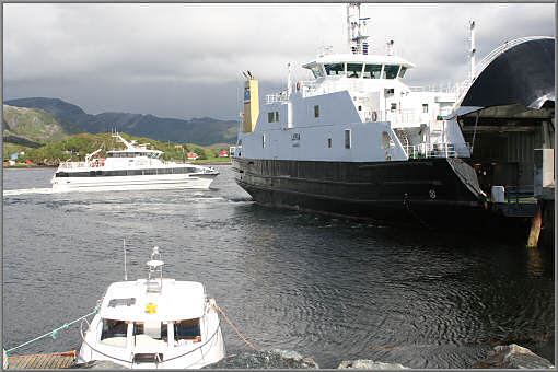 Im Hafen von Gudvik