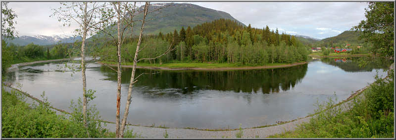 Die Røssåya bei Korgen