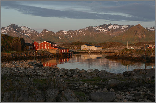 Abendstimmung bei Laukvik