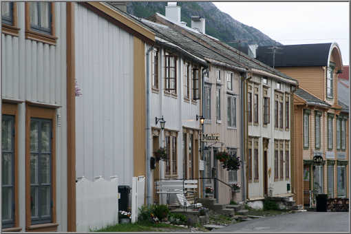 Die Sjøgata in Mosjøen