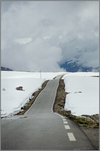 Die Aurlands- bzw. Schneestraße