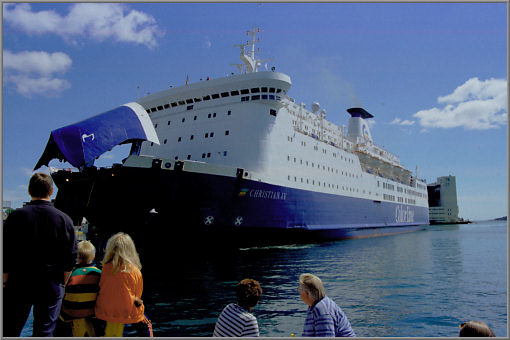 Fähre in Kristiansand