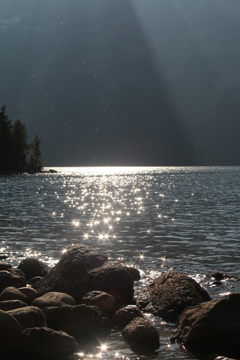 Abenstimmung am Jenny Lake